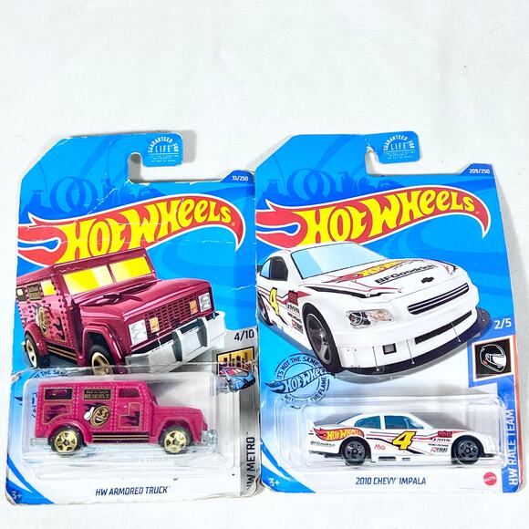 Hot Wheels Carded Lot Of 10 Various Years No Duplicates Toy Cars New (i) - Picture 2 of 6